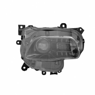 2014 jeep cherokee front passenger side replacement halogen headlight assembly arswlch2503249c