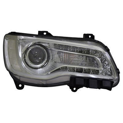 2016 chrysler 300 front passenger side replacement halogen headlight assembly arswlch2503268c