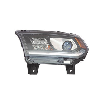 2019 dodge durango front passenger side replacement led headlight assembly arswlch2503302