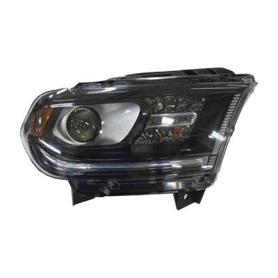 2018 dodge durango front passenger side replacement led headlight assembly arswlch2503303