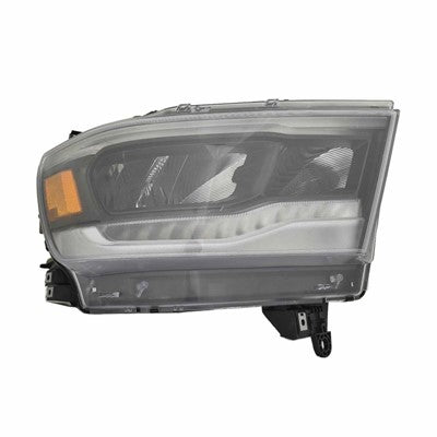 2021 ram 1500 front passenger side replacement led headlight assembly arswlch2503320