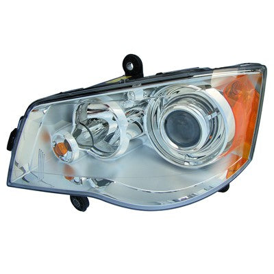 2009 chrysler town country front driver side replacement hid headlight arswlch2518126