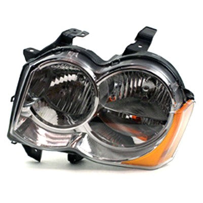 2008 jeep grand cherokee front driver side replacement halogen headlight assembly arswlch2518131v