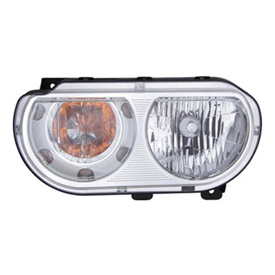 2014 dodge challenger front driver side replacement halogen headlight arswlch2518137v