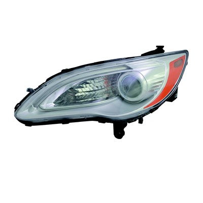 2013 chrysler 200 front driver side replacement halogen headlight assembly arswlch2518140c