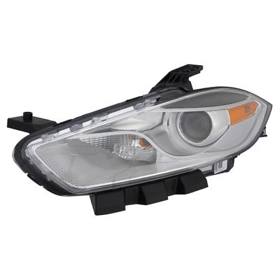 2013 dodge dart front driver side replacement halogen headlight assembly arswlch2518143v