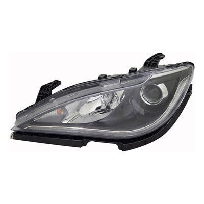 2018 chrysler pacifica front driver side replacement halogen headlight lens and housing arswlch2518153