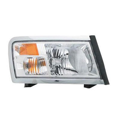 2011 ram dakota front passenger side replacement headlight lens and housing arswlch2519128