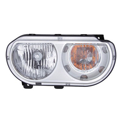 2014 dodge challenger front passenger side replacement halogen headlight arswlch2519137v