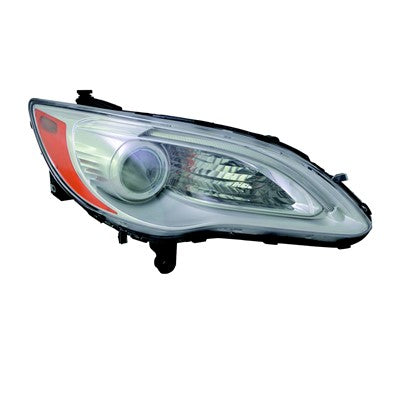 2014 chrysler 200 front passenger side replacement halogen headlight assembly arswlch2519140c