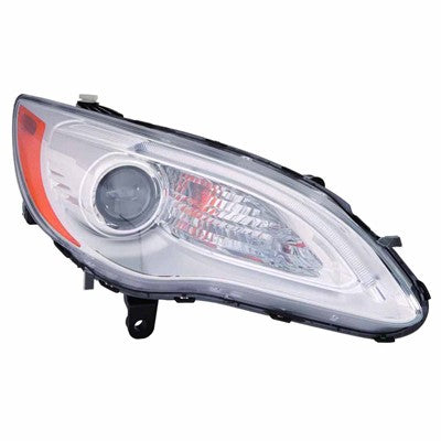 2014 chrysler 200 front passenger side replacement halogen headlight assembly arswlch2519140v