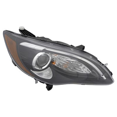 2013 chrysler 200 front passenger side replacement halogen headlight assembly arswlch2519141v