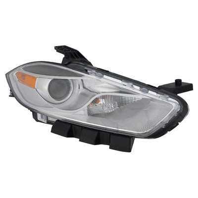 2015 dodge dart front passenger side replacement halogen headlight assembly arswlch2519143v