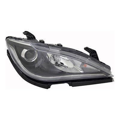 2021 chrysler pacifica front passenger side replacement halogen headlight lens and housing arswlch2519153c