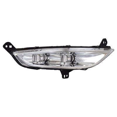 2016 chrysler 200 driver side replacement led fog light assembly lens and housing arswlch2592150