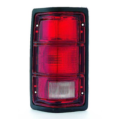 1990 dodge dakota rear driver side replacement tail light lens and housing arswlch2800111