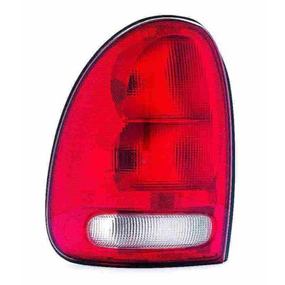 1997 dodge caravan rear driver side replacement tail light lens and housing arswlch2800125v