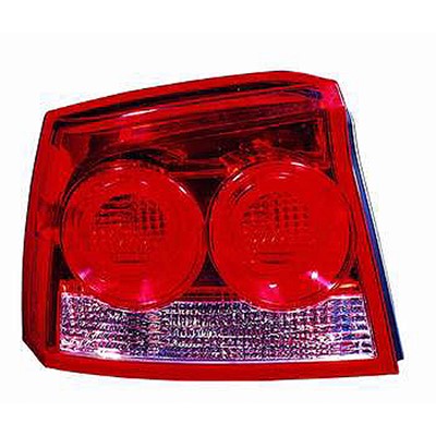 2009 dodge charger rear driver side replacement tail light assembly arswlch2800195v