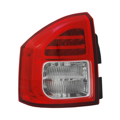 2012 jeep compass rear driver side replacement led tail light assembly arswlch2800197v