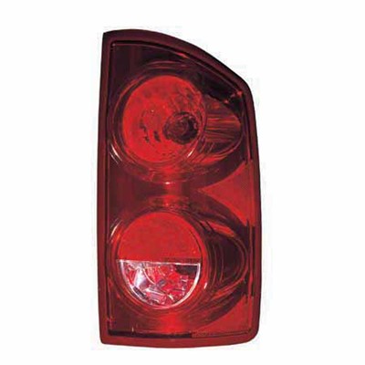 2008 dodge ram 2500 rear passenger side replacement tail light lens and housing arswlch2801165v