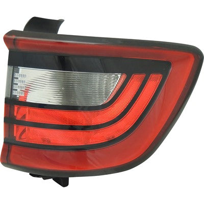 2019 dodge durango rear passenger side replacement tail light assembly arswlch2801206c