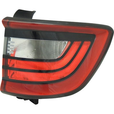 2014 dodge durango rear passenger side replacement tail light assembly arswlch2801206c