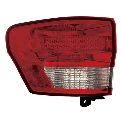 2013 jeep grand cherokee rear driver side replacement tail light assembly arswlch2804100c