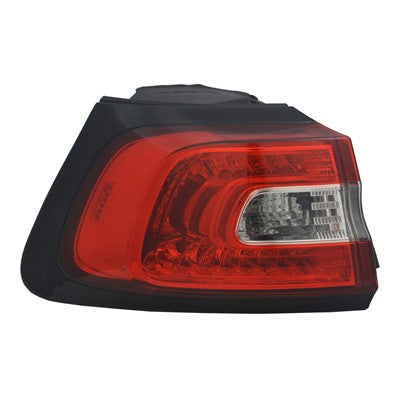 2014 jeep cherokee rear driver side replacement tail light assembly arswlch2804107c