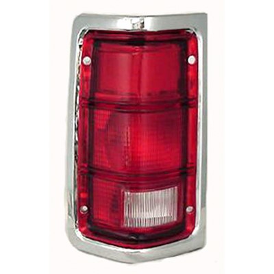 1990 dodge ramcharger rear driver side replacement tail light lens arswlch2808103