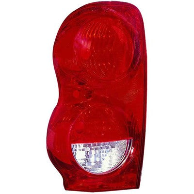 2007 dodge durango rear driver side replacement tail light lens and housing arswlch2818101c