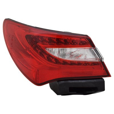 2014 chrysler 200 rear driver side replacement tail light arswlch2818131c