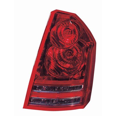 2008 chrysler 300 rear passenger side replacement tail light lens and housing arswlch2819118