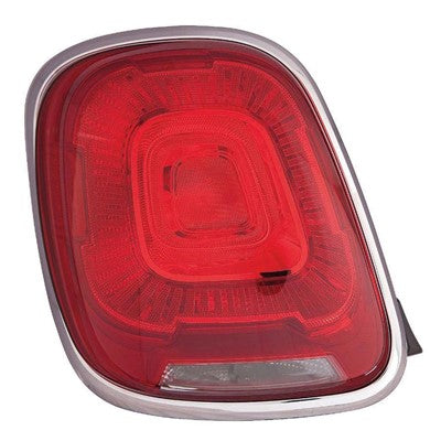 2016 fiat 500x rear driver side replacement tail light assembly arswlfi2804100c