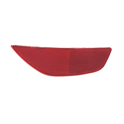 2012 ford fiesta rear passenger side replacement bumper reflector arswlfo1185107c