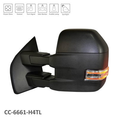 2015 ford f 150 driver side power door mirror with heated glass with turn signal arswmfo1320516