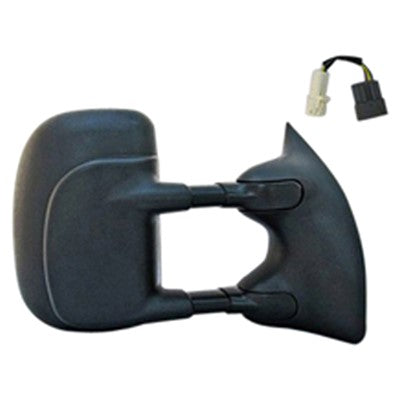 2000 ford f 450 passenger side power door mirror without heated glass without turn signal arswmfo1321227