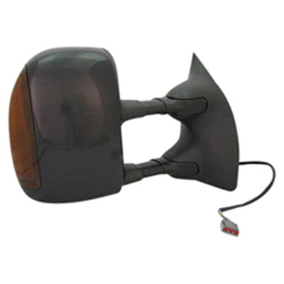 2006 ford f 550 passenger side power door mirror with heated glass with turn signal arswmfo1321274