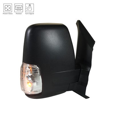 2020 ford transit 350 hd passenger side power door mirror with turn signal arswmfo1321650