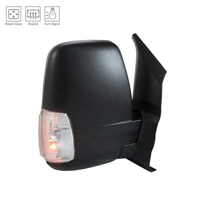 2020 ford transit 350 hd passenger side power door mirror with turn signal arswmfo1321653