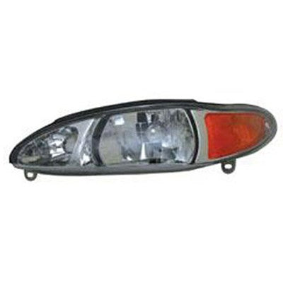 1999 ford escort front driver side replacement headlight assembly arswlfo2502137v