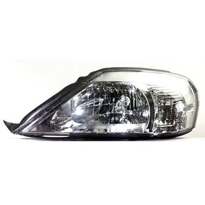 2002 mercury sable front driver side replacement headlight lens and housing arswlfo2502168