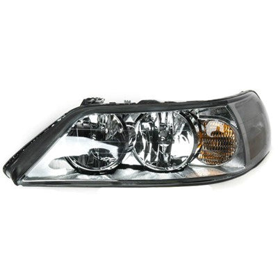 2003 lincoln town car front driver side replacement halogen headlight assembly arswlfo2502184v