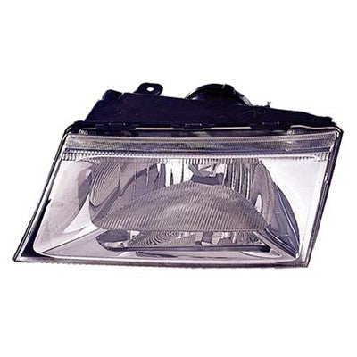 2003 mercury grand marquis front driver side replacement headlight lens and housing arswlfo2502187c