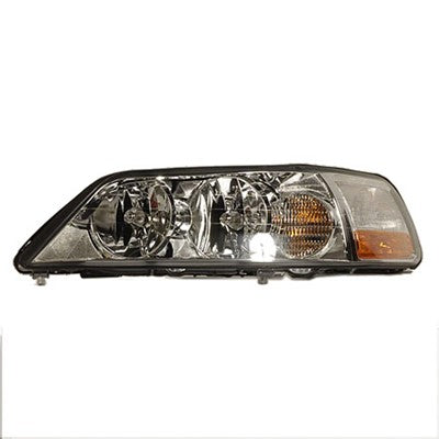 2005 lincoln town car front driver side replacement halogen headlight assembly arswlfo2502214v