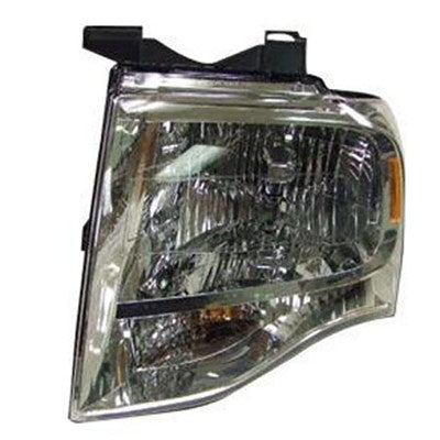 2007 ford expedition front driver side replacement headlight assembly lens and housing arswlfo2502226c