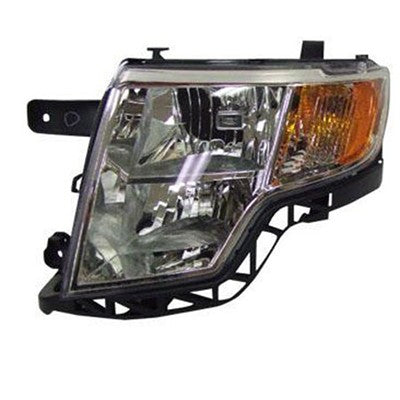 2010 ford edge front driver side replacement headlight assembly arswlfo2502228c