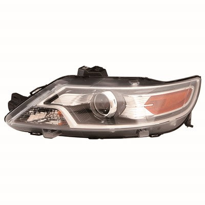 2011 ford taurus front driver side replacement hid headlight lens and housing arswlfo2502283c