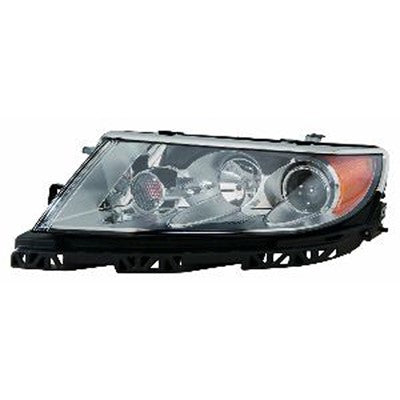 2010 lincoln mkz front driver side replacement halogen headlight assembly arswlfo2502286c