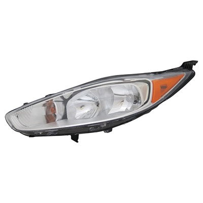 2014 ford fiesta front driver side replacement halogen headlight assembly arswlfo2502325c