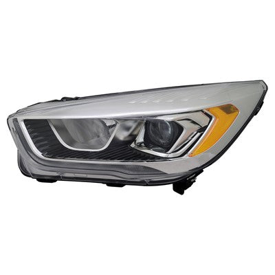 2019 ford escape front driver side replacement led headlight assembly lens and housing arswlfo2502351c